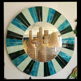 Stripe Mosaic Mirror