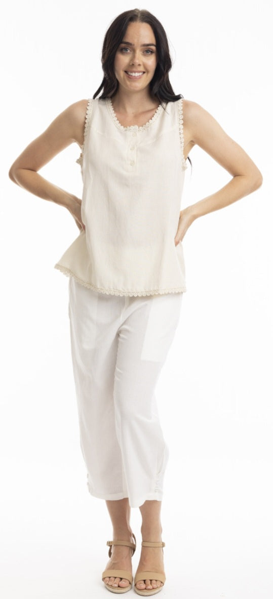 Linen Blend Cami