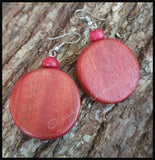 Timber Disc Earrings