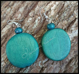 Timber Disc Earrings